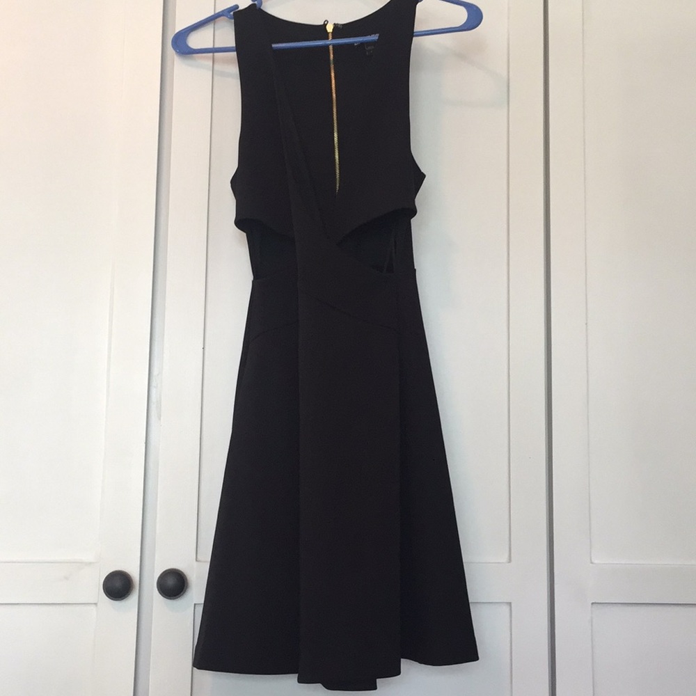 Black express dress size 2